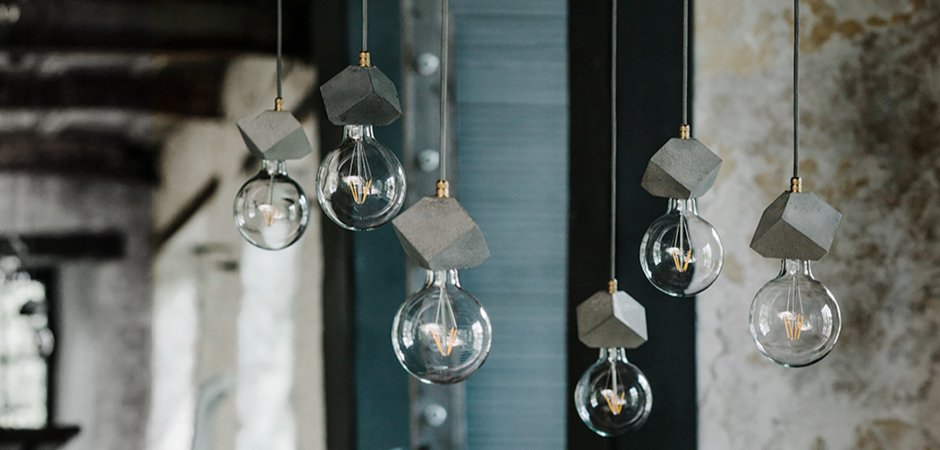 Подвесной светильник BETON MAKT - Loft-Concept в Брянске