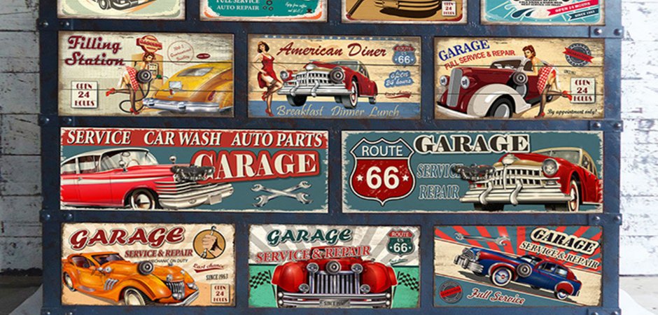 Комод металлический в стиле лофт Loft Retro Car Комод металлический в стиле лофт Loft Retro Car - Loft-Concept в Брянске