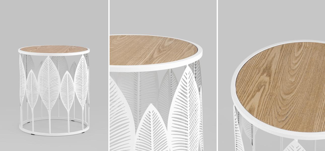 Стол приставной Lemercier White - фото