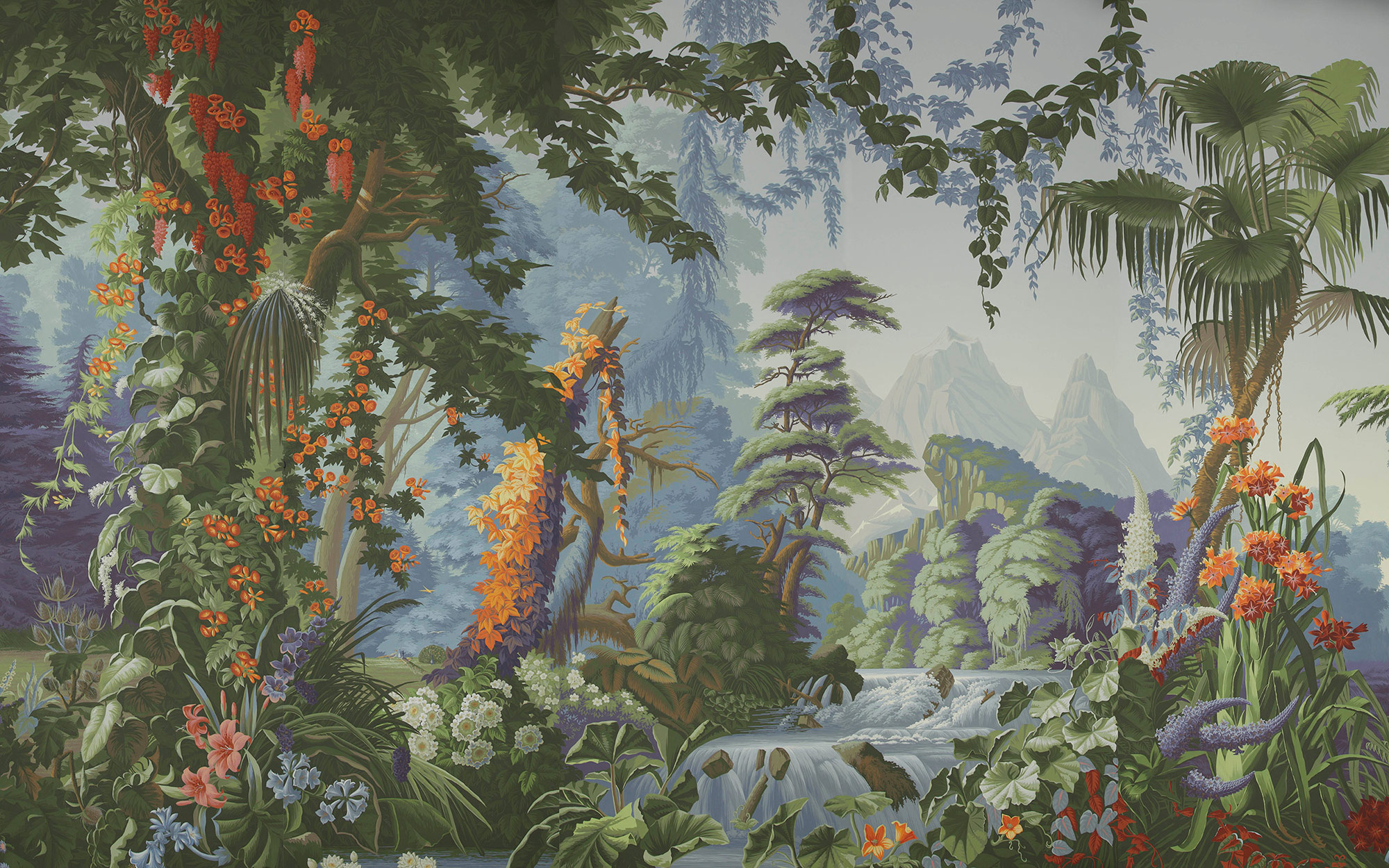Обои ручная роспись L'Eden Eden on scenic paper Обои ручная роспись L'Eden Eden on scenic paper - постер Loft-Concept в Брянске