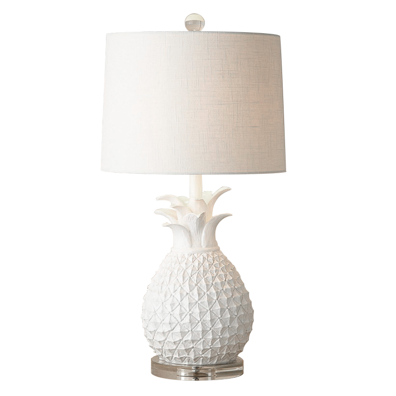 Настольная лампа White Pineapple Table lamp Белый Настольная лампа White Pineapple Table lamp Белый в Брянске | Loft Concept