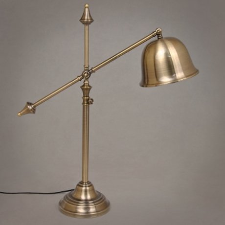 Настольная лампа Antic Bell Table Lamp Латунь Античная полированная Настольная лампа Antic Bell Table Lamp Латунь Античная полированная в Брянске | Loft Concept