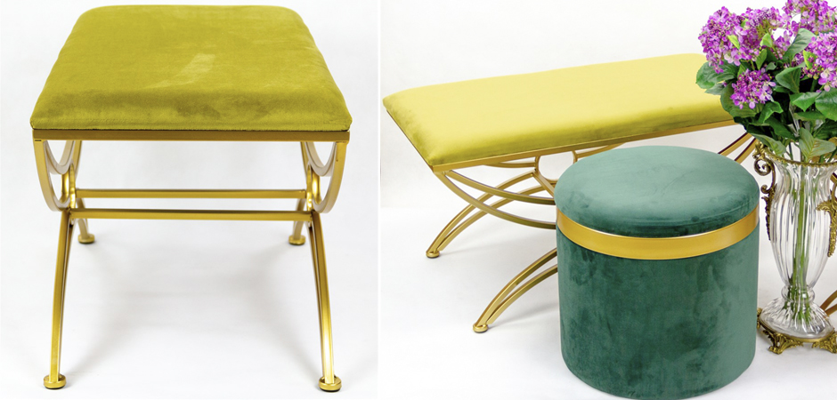 Пуф Art Deco Shapes Yellow Пуф Art Deco Shapes Yellow - Loft-Concept в Брянске