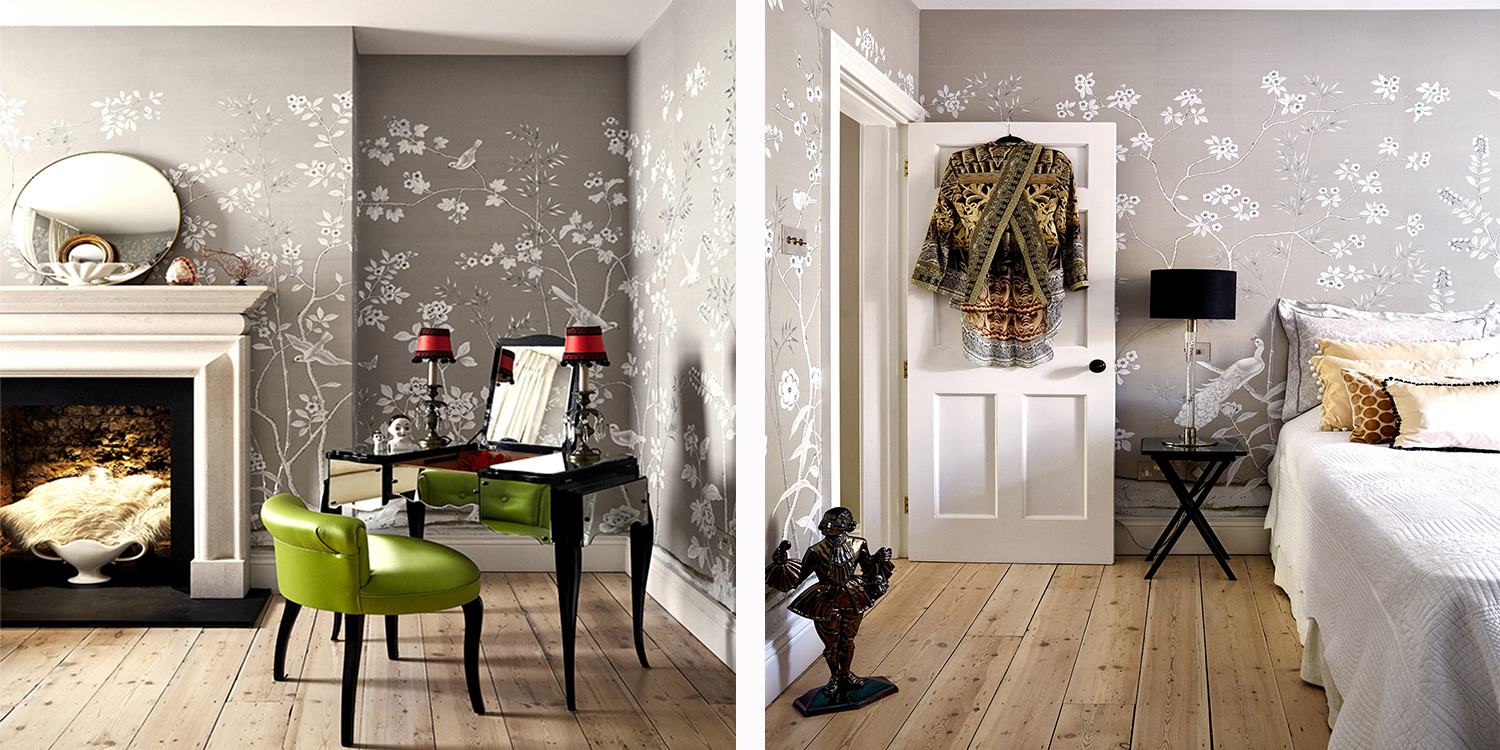 Обои ручная роспись Portobello Pale Grey II - фото №1