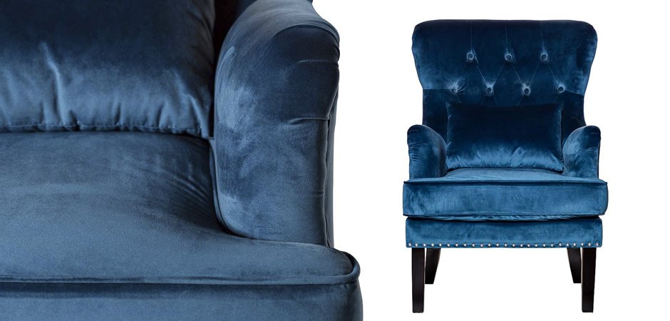 Stony Brook Chair Blue Кресло Stony Brook Chair Blue Кресло - Loft-Concept в Брянске