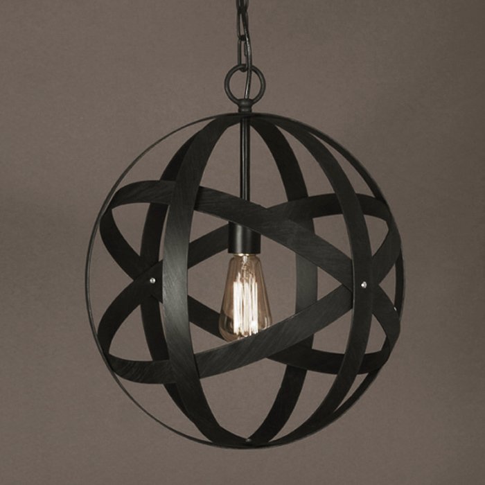 Люстра Metal Sphere Черный Люстра Metal Sphere Черный в Брянске | Loft Concept