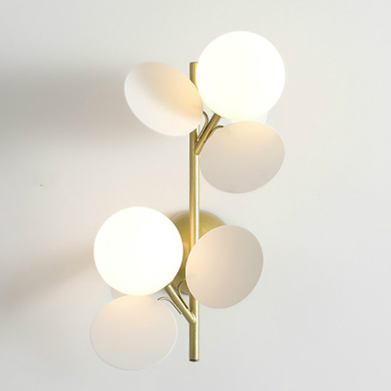 Бра MATISSE sconce double white Золотой Белый Бра MATISSE sconce double white Золотой Белый в Брянске | Loft Concept