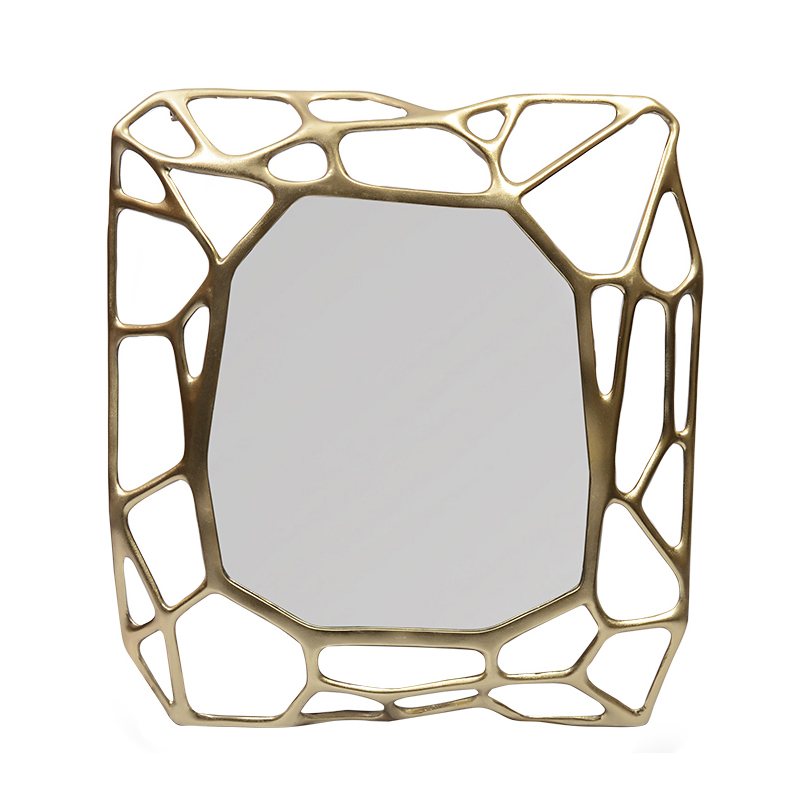 Зеркало Mirror Cell gold Золотой Зеркало Mirror Cell gold Золотой в Брянске | Loft Concept