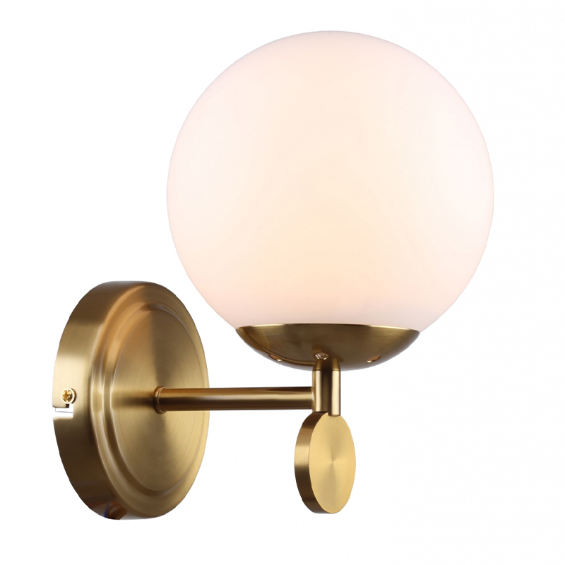 Бра Kyran Wall Lamp Bronze Бронза Белый Бра Kyran Wall Lamp Bronze Бронза Белый в Брянске | Loft Concept