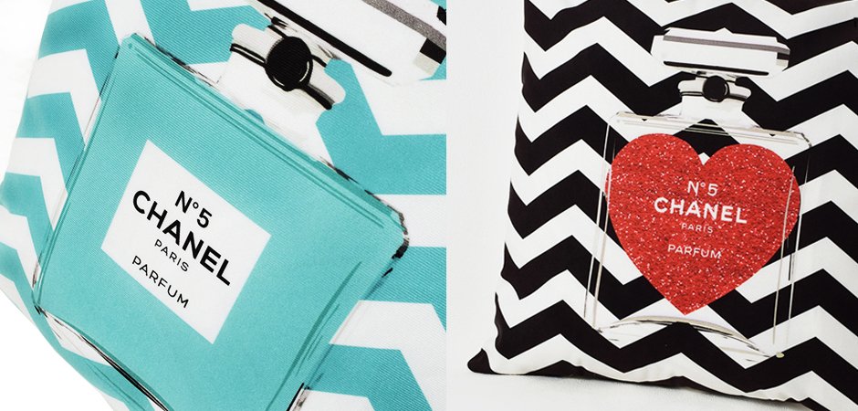 Декоративная подушка CHANEL № 5 - Loft-Concept в Брянске