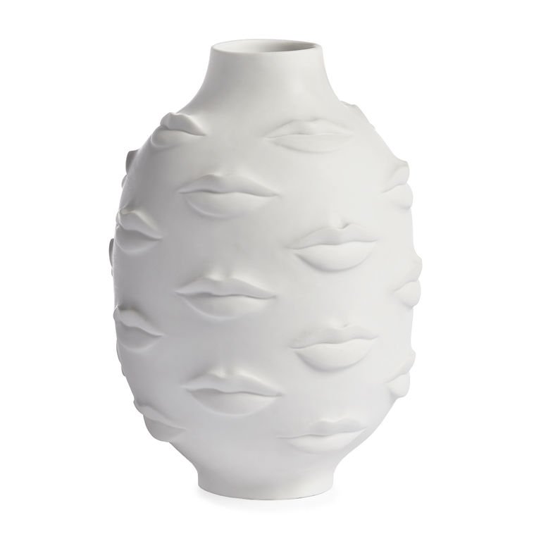 Ваза GALA ROUND VASE Белый в Брянске | Loft Concept 