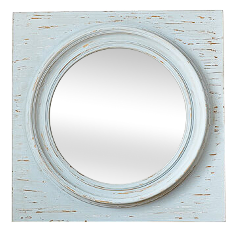 Зеркало Godolphin Mirror Pastel Blue Винтажный голубой Зеркало Godolphin Mirror Pastel Blue Винтажный голубой в Брянске | Loft Concept