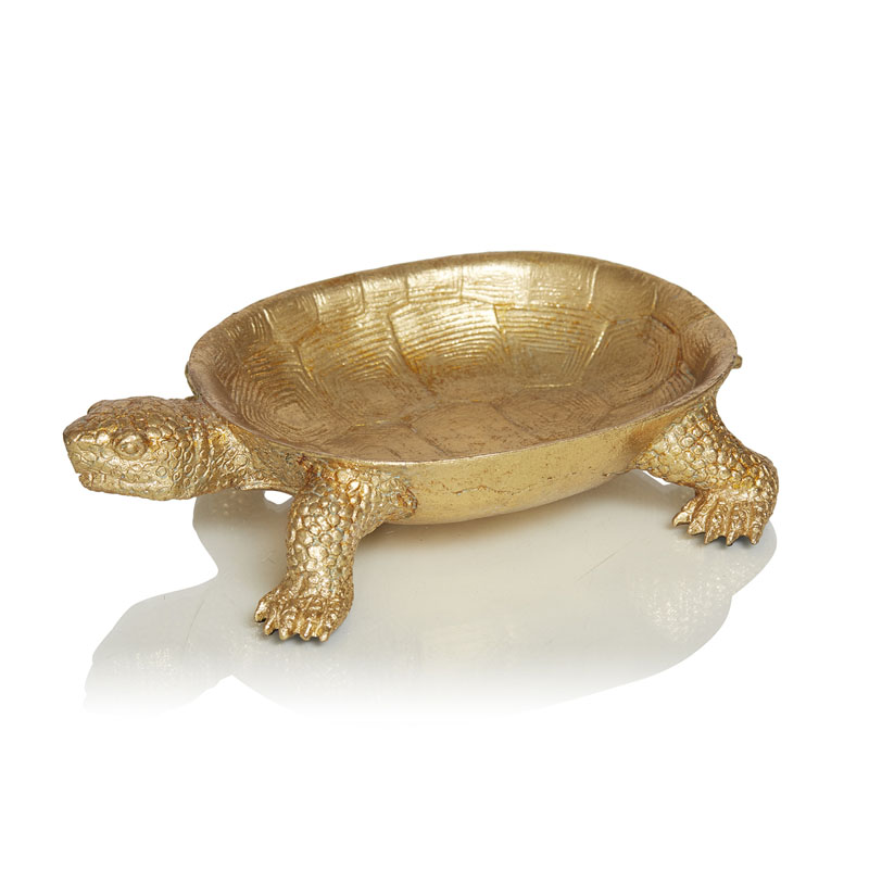 Статуэтка Golden Turtle Золотой Статуэтка Golden Turtle Золотой в Брянске | Loft Concept