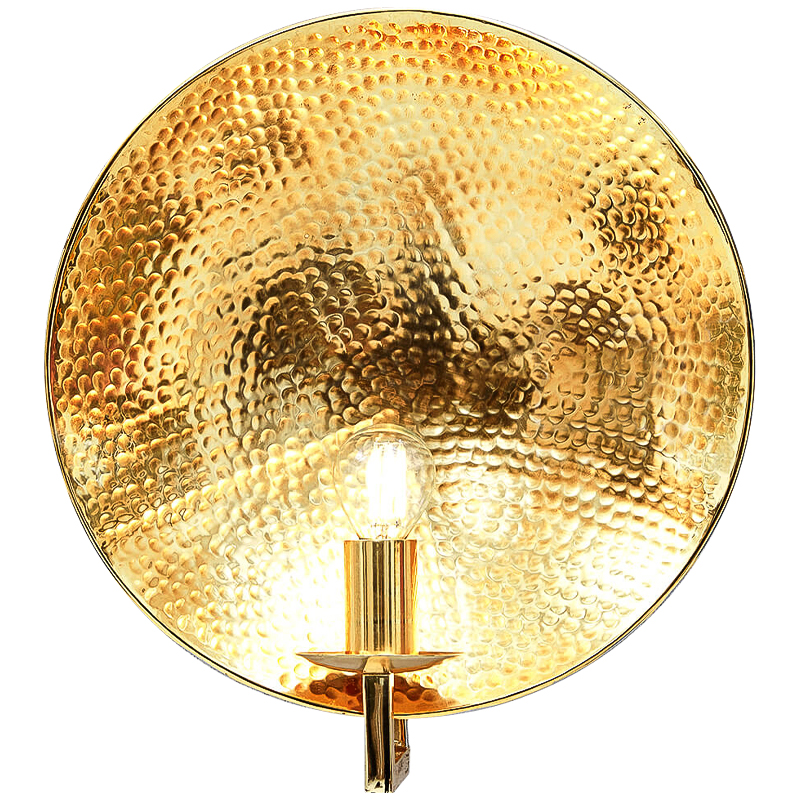 Бра Amun Disk sconce Глянцевое золото Бра Amun Disk sconce Глянцевое золото в Брянске | Loft Concept
