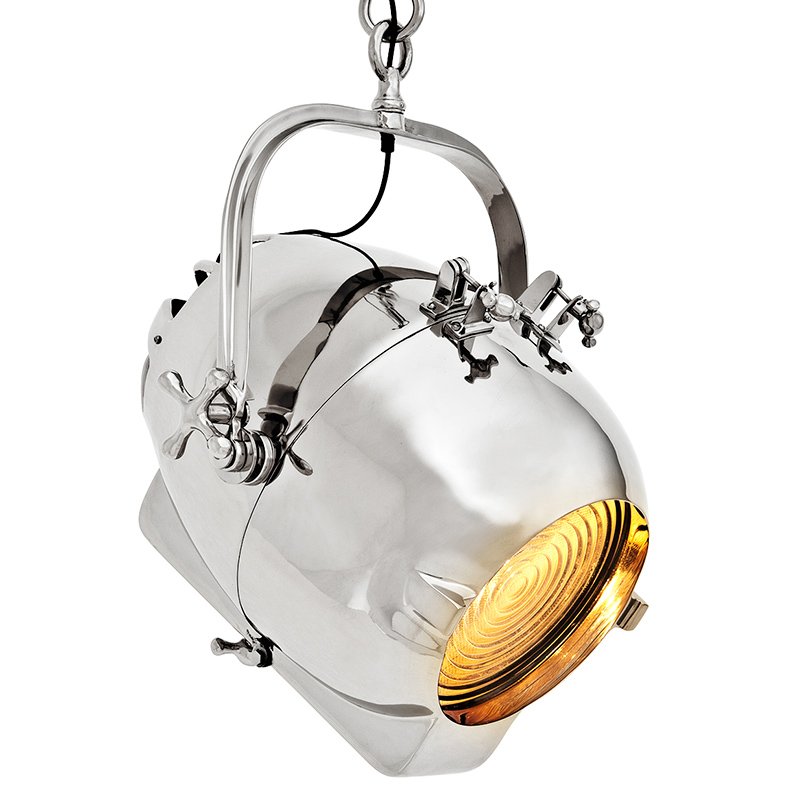 Люстра Lamp Spitfire Никель Прозрачное Стекло Люстра Lamp Spitfire Никель Прозрачное Стекло в Брянске | Loft Concept