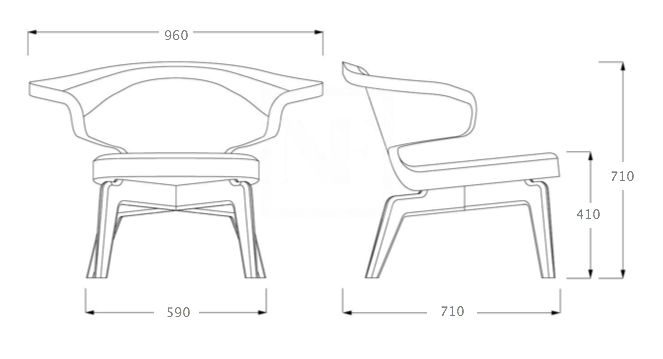 Кресло Munich Lounge Chair Кресло Munich Lounge Chair в Брянске