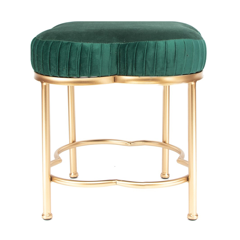 Пуф PUF Frame of Clover зеленый Зеленый Золотой Пуф PUF Frame of Clover зеленый Зеленый Золотой в Брянске | Loft Concept