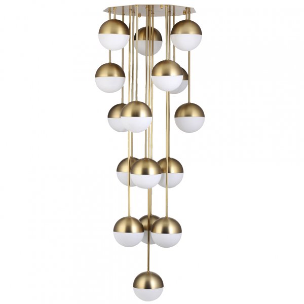 Светильник Italian Globe Cedar Moss Light 16 Латунь Античная полированная Светильник Italian Globe Cedar Moss Light 16 Латунь Античная полированная в Брянске | Loft Concept