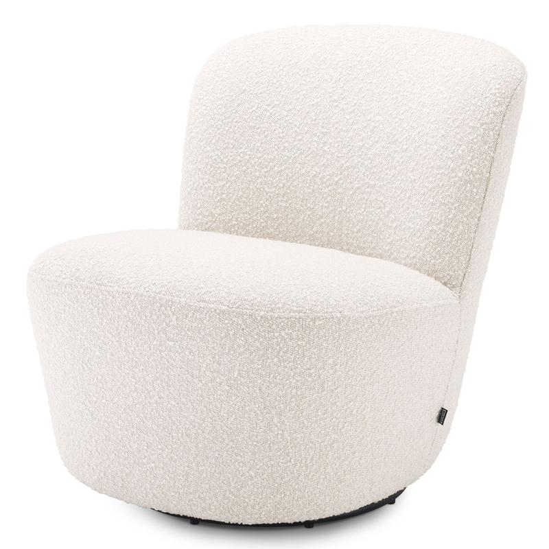 Кресло Eichholtz Swivel Chair Doria Кремовый Кресло Eichholtz Swivel Chair Doria Кремовый в Брянске | Loft Concept