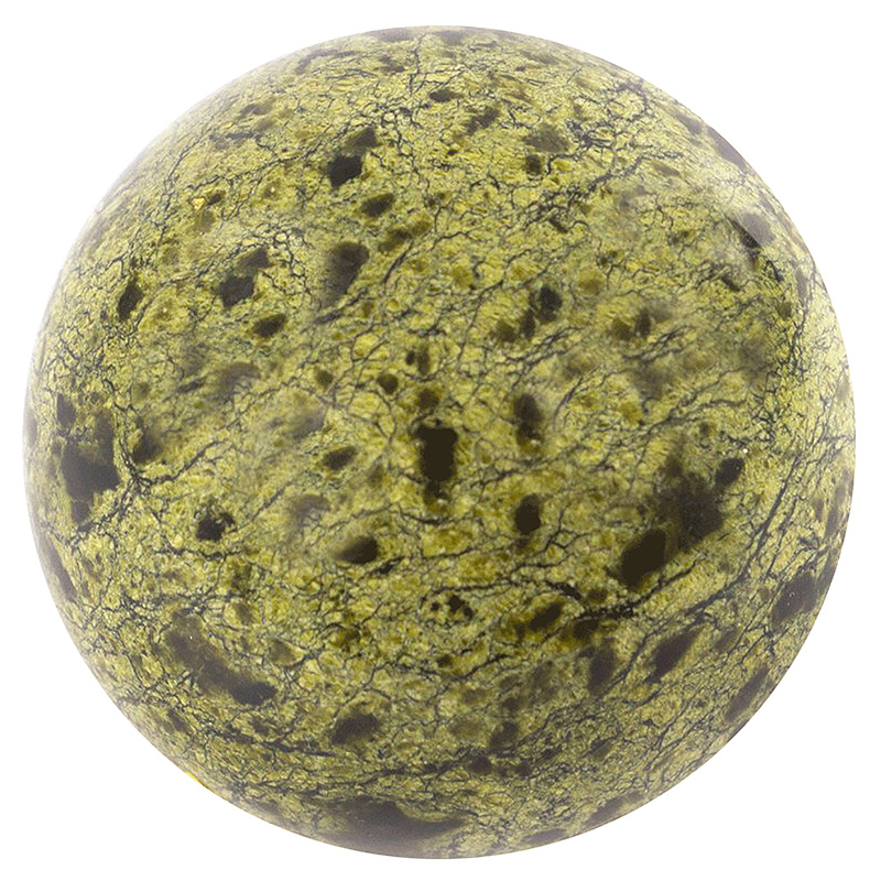 Шар декоративный из натурального камня Змеевик Зеленый Natural Stone Spheres Зеленый Шар декоративный из натурального камня Змеевик Зеленый Natural Stone Spheres Зеленый в Брянске | Loft Concept