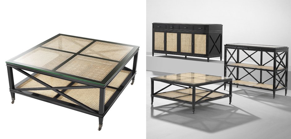 Журнальный стол Eichholtz Coffee Table Bahamas Журнальный стол Eichholtz Coffee Table Bahamas - Loft-Concept в Брянске