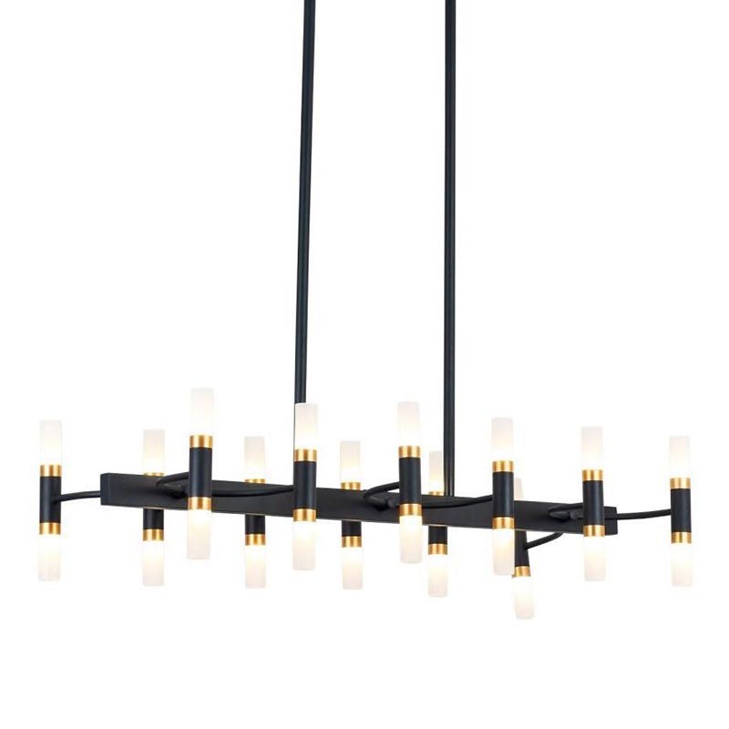 Люстра Beltram Chandelier Белый Черный Люстра Beltram Chandelier Белый Черный в Брянске | Loft Concept