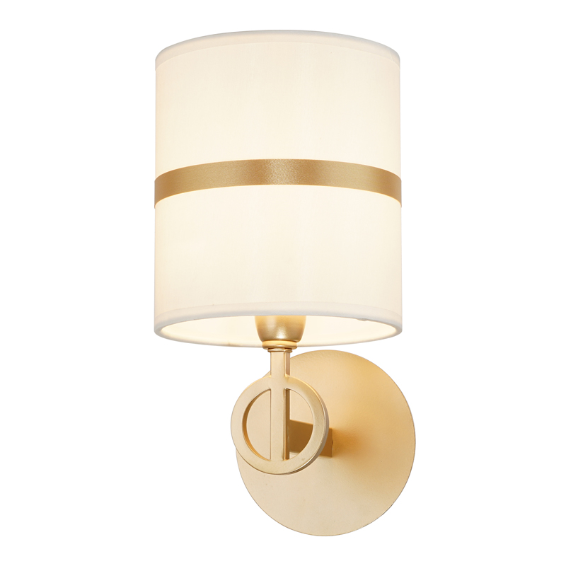 Бра Guenael Sconce Tall Золотой Белый Бра Guenael Sconce Tall Золотой Белый в Брянске | Loft Concept