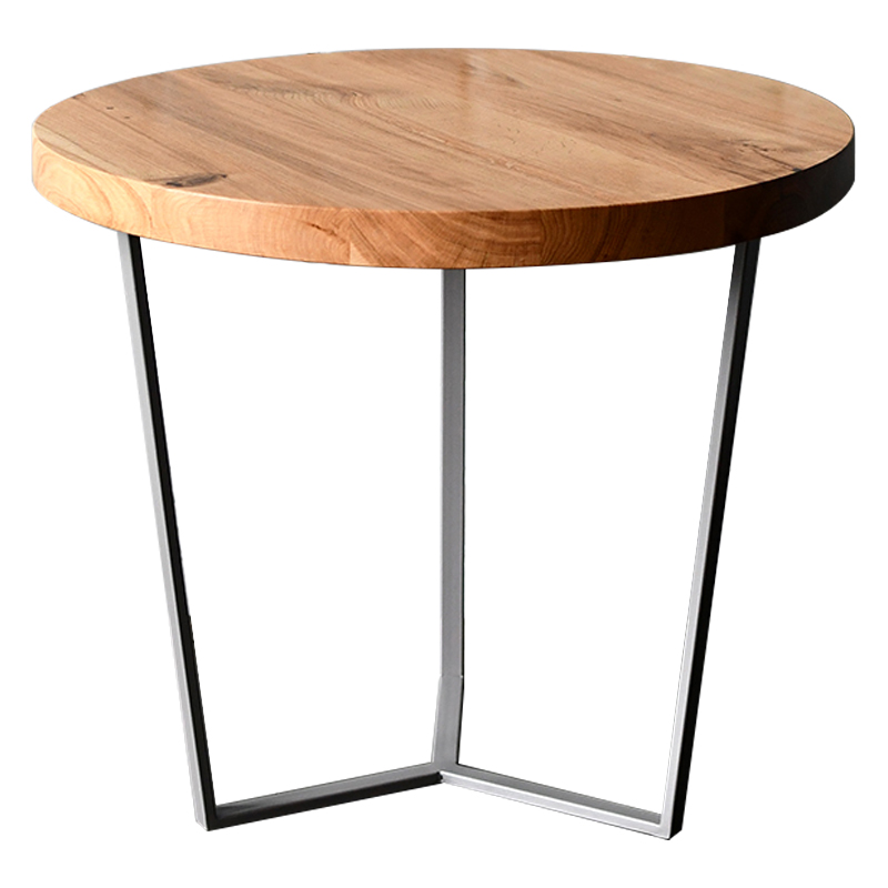 Кофейный стол Morin Industrial Metal Rust Coffee Table Светлый дуб Белый Кофейный стол Morin Industrial Metal Rust Coffee Table Светлый дуб Белый в Брянске | Loft Concept