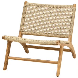 Кресло Wicker Rana lounge Chair Бежевый Кресло Wicker Rana lounge Chair Бежевый в Брянске | Loft Concept