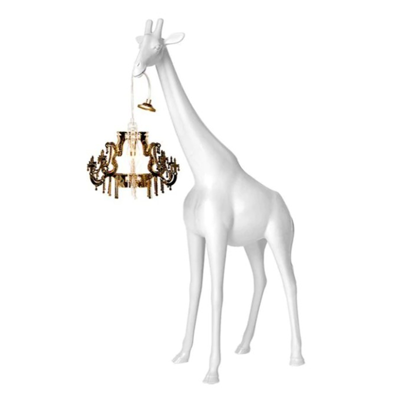 Настольная лампа белый жираф White Giraffe Table Lamp Белый Настольная лампа белый жираф White Giraffe Table Lamp Белый в Брянске | Loft Concept