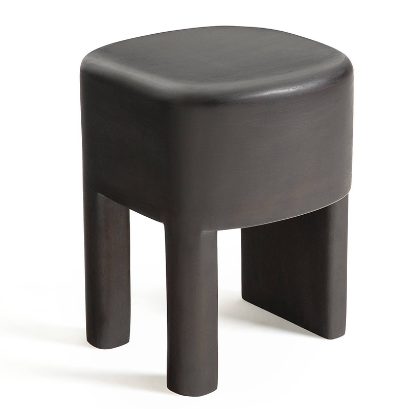 Приставной стол Mordred Mango Black Side Table Черный Приставной стол Mordred Mango Black Side Table Черный в Брянске | Loft Concept