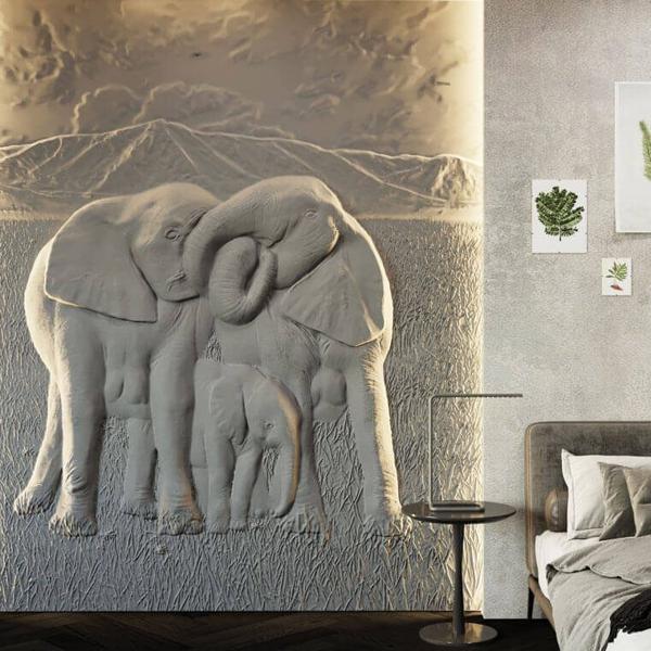 Барельеф ELEPHANTS Барельеф ELEPHANTS в Брянске | Loft Concept
