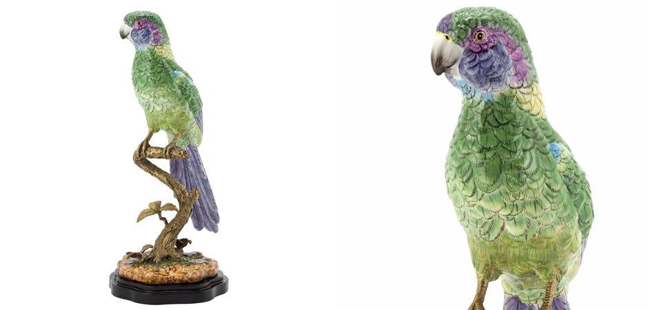 Статуэтка PARROT ATLANTIDE SINGLE BRANCH Статуэтка PARROT ATLANTIDE SINGLE BRANCH - Loft-Concept в Брянске