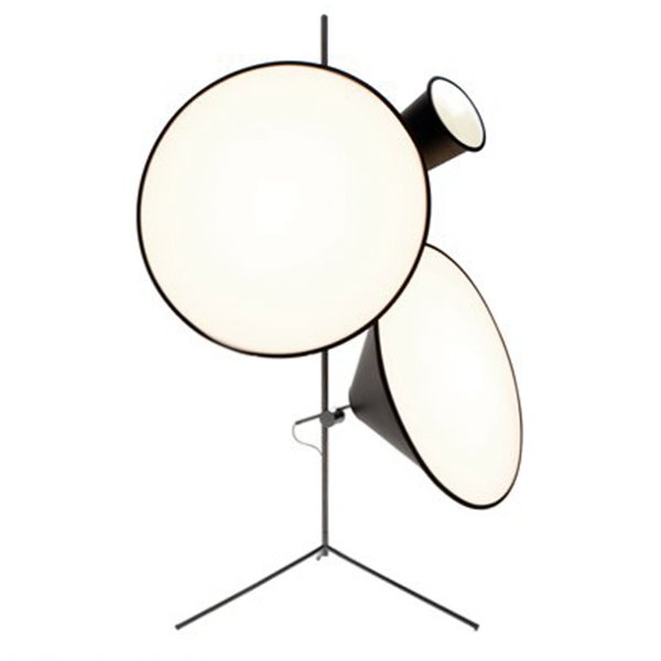 Торшер Tom Dixon Cone Black Черный Торшер Tom Dixon Cone Black Черный в Брянске | Loft Concept