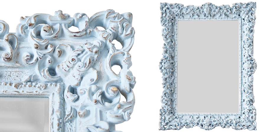 Зеркало Leeuw Mirror Pastel Blue Зеркало Leeuw Mirror Pastel Blue - Loft-Concept в Брянске