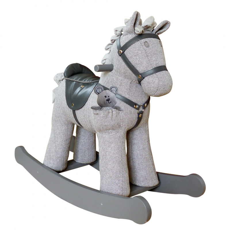 Лошадка-качалка Alfie Pony Серый Лошадка-качалка Alfie Pony Серый в Брянске | Loft Concept