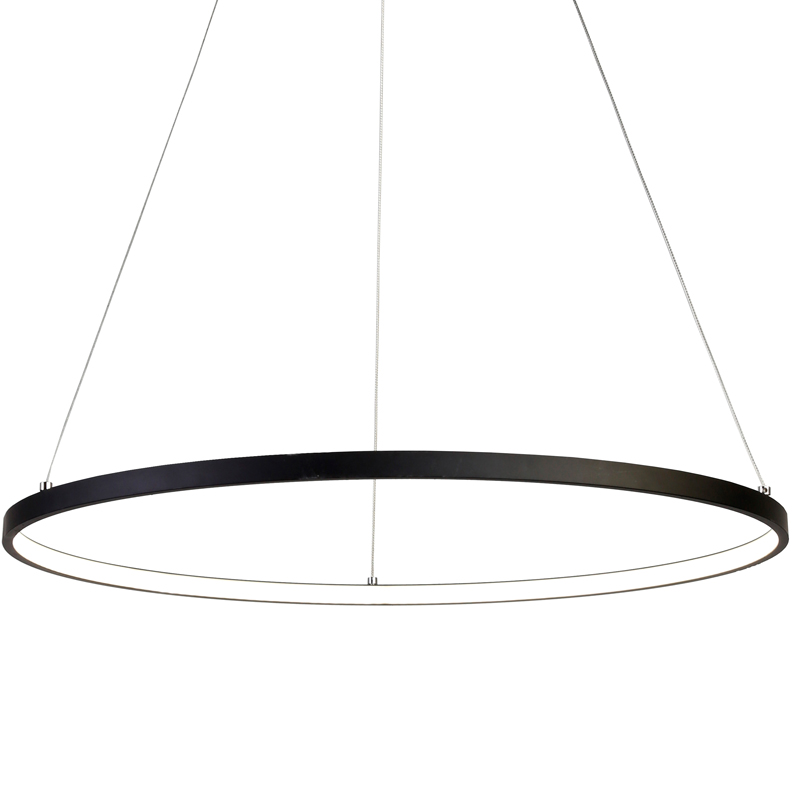 Люстра Ring Horizontal black Черный Люстра Ring Horizontal black Черный в Брянске | Loft Concept