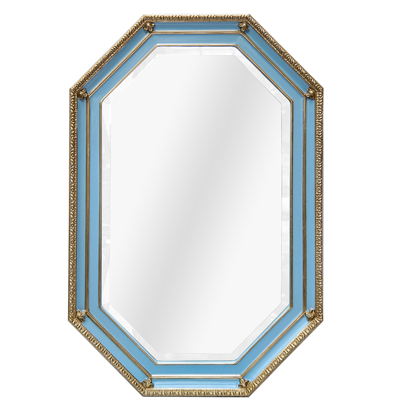 Зеркало Mirabelle Mirror azure Лазурь Золотой в Брянске | Loft Concept 