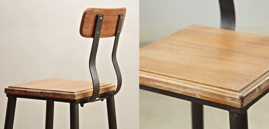 Барный стул Loft Wooden Барный стул Loft Wooden - Loft-Concept в Брянске