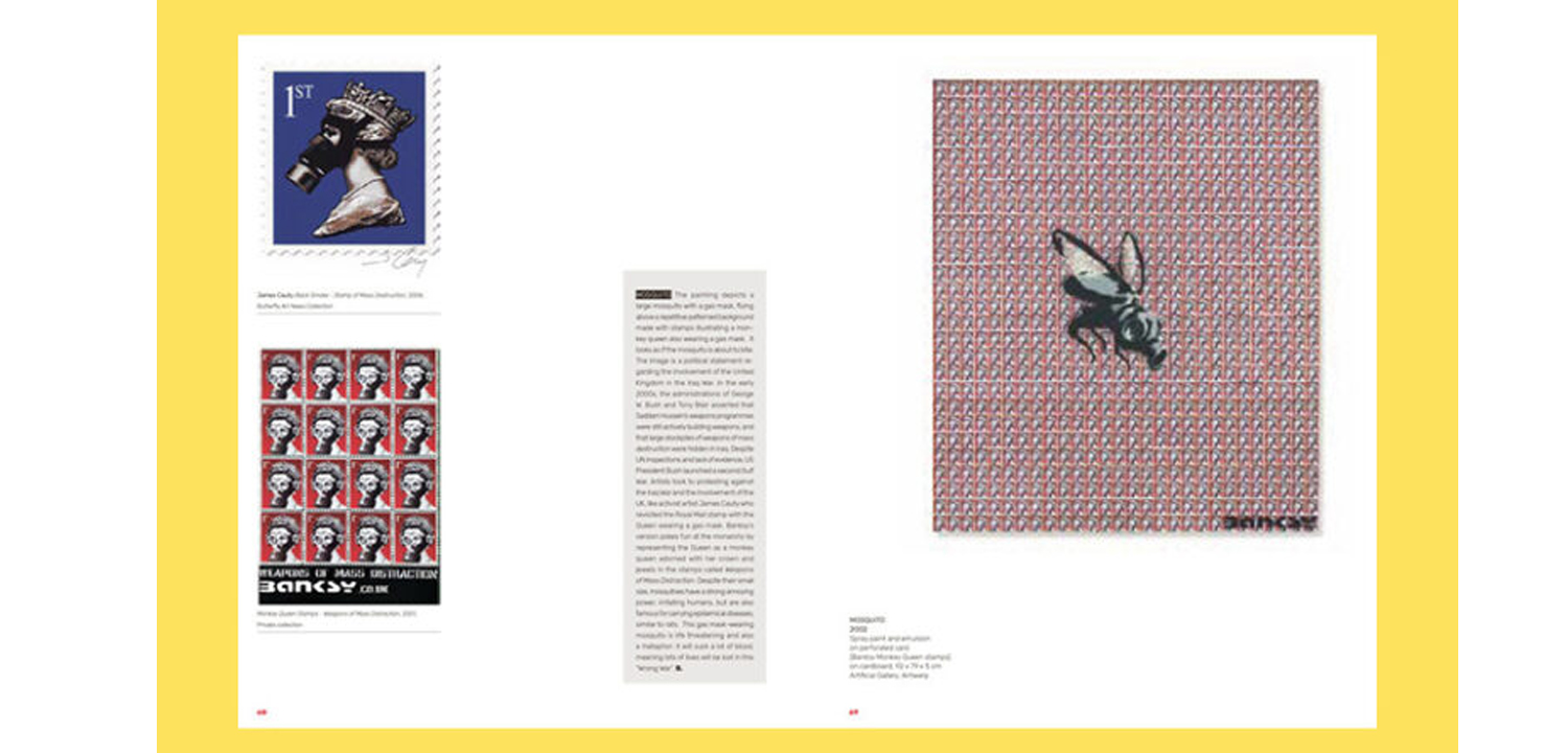 Книга Бэнкси The Art of Banksy  A Visual Protest - фото №2