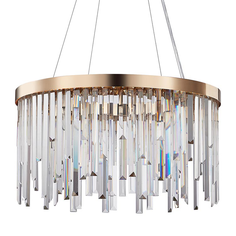 Люстра Bennett Chandelier gold 60 Золотой Прозрачный Люстра Bennett Chandelier gold 60 Золотой Прозрачный в Брянске | Loft Concept