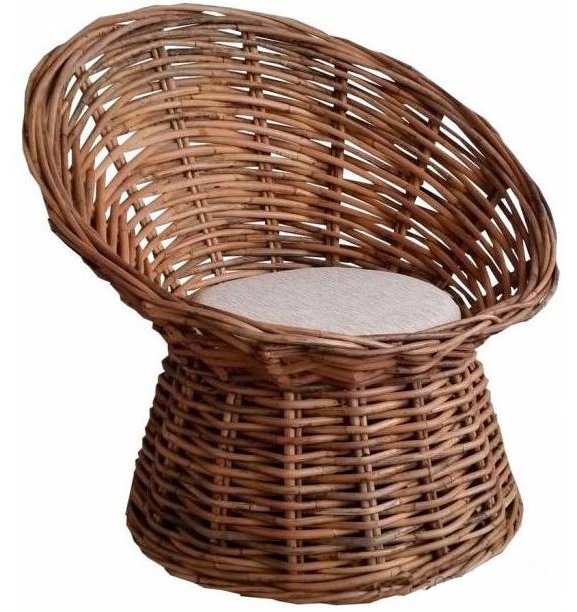 Кресло Rottan Throne Коричневый Кресло Rottan Throne Коричневый в Брянске | Loft Concept