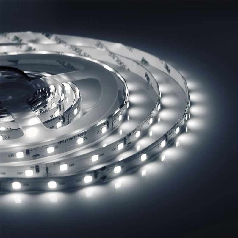Светодиодная влагозащищенная лента 4,8W/m 60LED/m 3528SMD 5м холодный белый Белый Светодиодная влагозащищенная лента 4,8W/m 60LED/m 3528SMD 5м холодный белый Белый в Брянске | Loft Concept