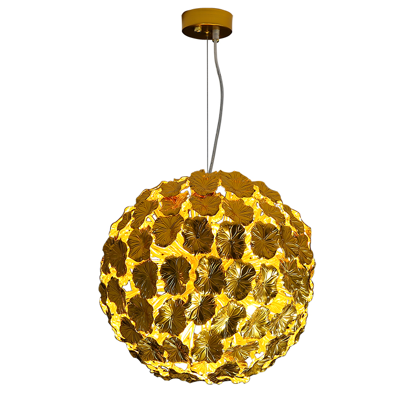 Люстра Bindweed Flower Ball Золотой Люстра Bindweed Flower Ball Золотой в Брянске | Loft Concept