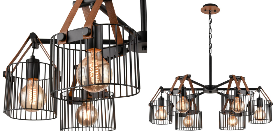 Люстра Cage Wire Color D76 Люстра Cage Wire Color D76 - Loft-Concept в Брянске