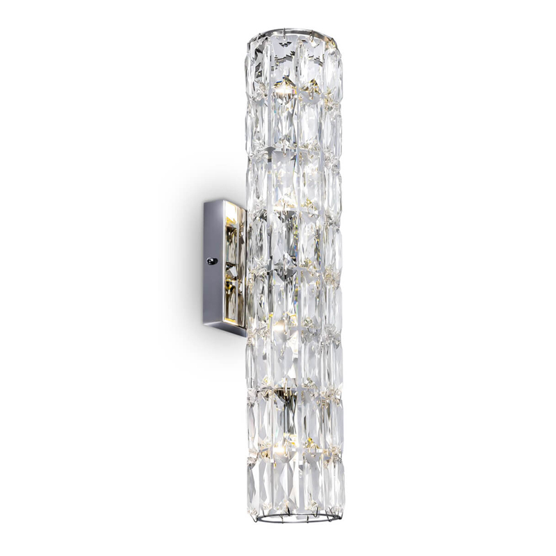 Бра Meg Cut Stone Base Прозрачный (Transparent) Хром Бра Meg Cut Stone Base Прозрачный (Transparent) Хром в Брянске | Loft Concept