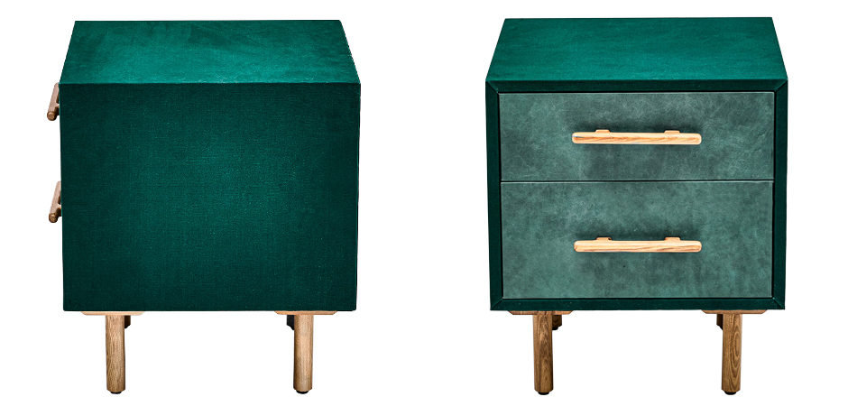 Тумба Smoky Green Nightstand Тумба Smoky Green Nightstand - Loft-Concept в Брянске