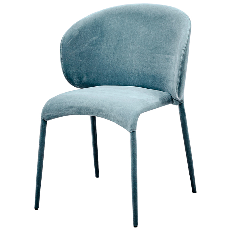 Стул Caroline Stool Pastel Blue Голубой пастельный Стул Caroline Stool Pastel Blue Голубой пастельный в Брянске | Loft Concept