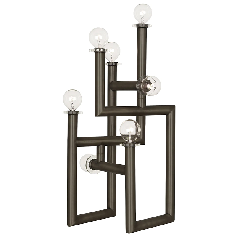 Настольная лампа Jonathan Adler Milano Modernist Table Lamp Bronze Темная бронза в Брянске | Loft Concept 