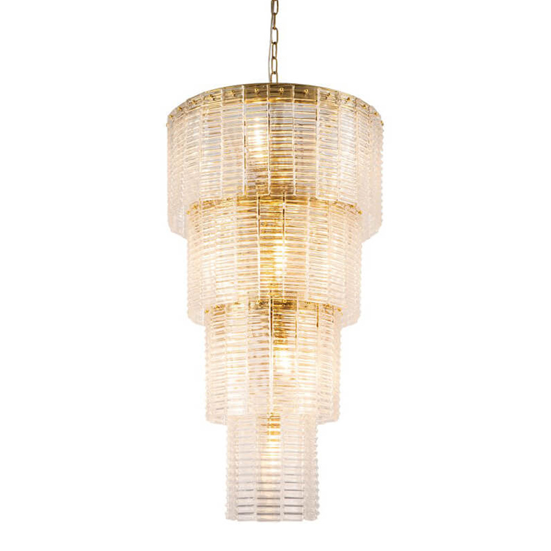 Люстра Branwen Chandelier 51 Золотой Прозрачный Люстра Branwen Chandelier 51 Золотой Прозрачный в Брянске | Loft Concept